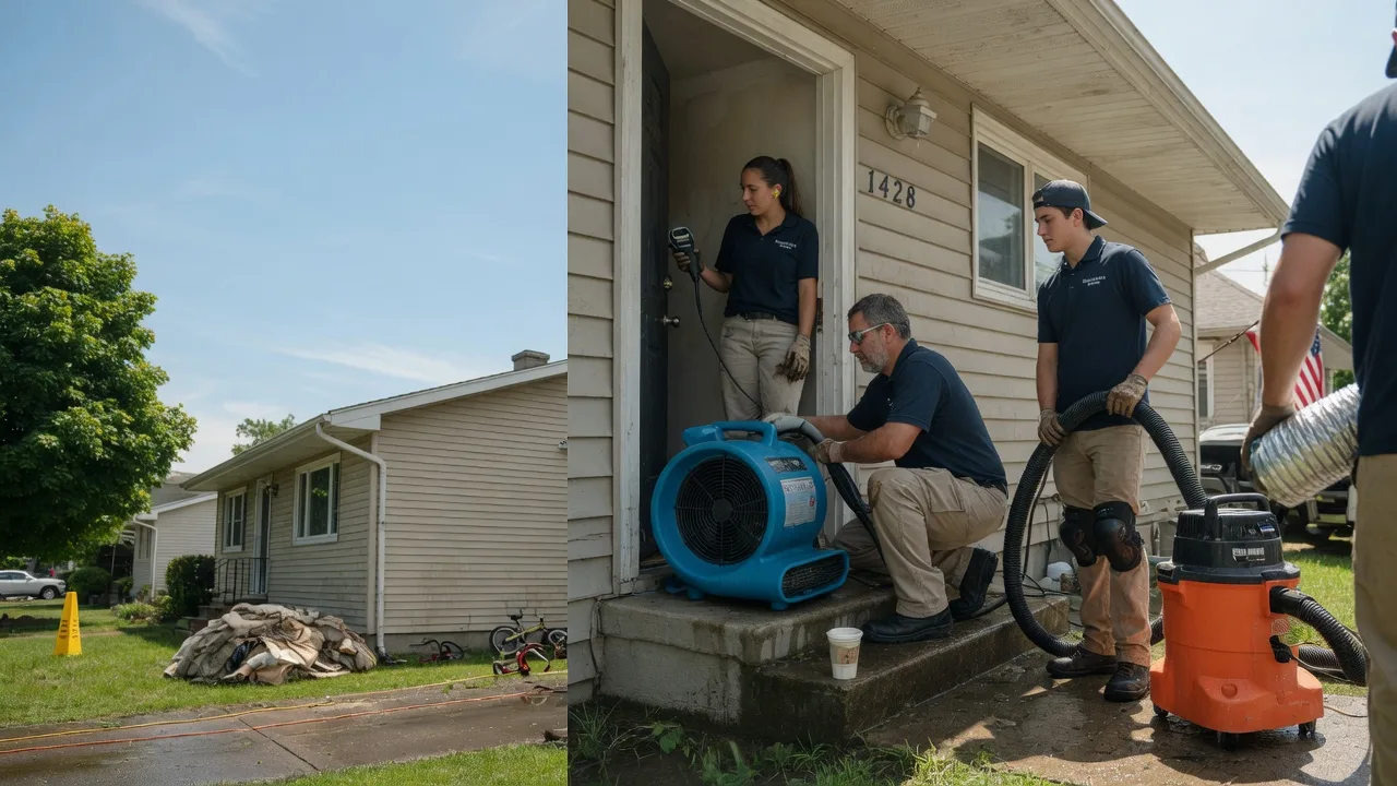 Water Damage Restoration in Wendover, KY near me